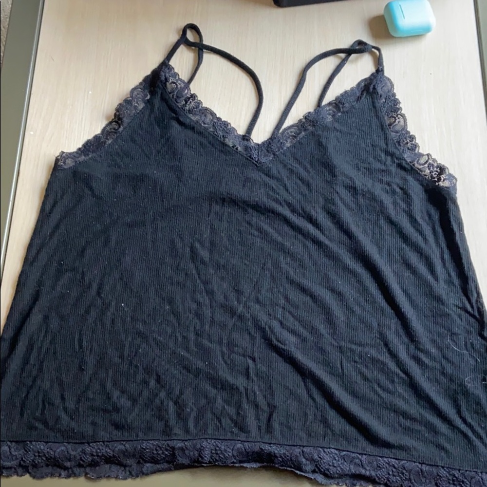 Black lace tanktop from American Eagle